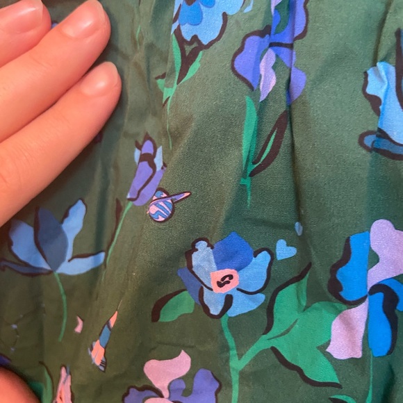 Hill House Space Floral Nap Dress XS - Picture 3 of 4